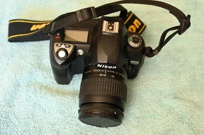 Nikon (D70) Digital SLR Camera with AF Nikkor 28-80 Lens and accessories. - Image 1 of 4