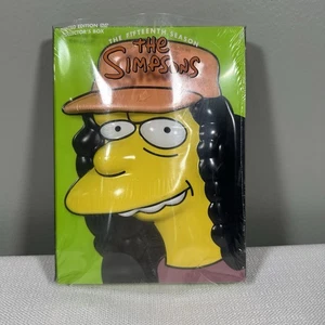 The Simpsons: Season 15 (DVD, 2012, 4-Disc Set, With Molded Head) New / Sealed - Imagen 1 de 3