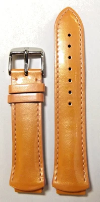 TECHNOMARINE-Original-17mm Bonita Impresionante Correa de Reloj de Cuero Naranja-¡ENVÍO GRATUITO! Foto 1 de 4