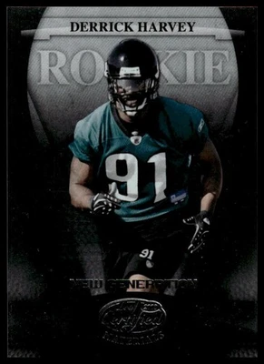 2008 Leaf Certified Materials #163 Derrick Harvey #/1500 - Image 1 of 2