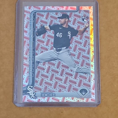 Jake Eder 2025 Topps Hotdog Refractor #690 /99- Chicago White Sox  - Image 1 of 2