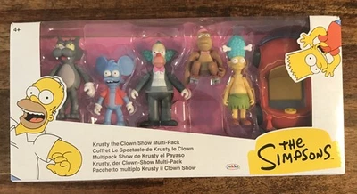 Krusty the Clown Show Multi Pack Action Figure 5-Pack - Image 1 of 4