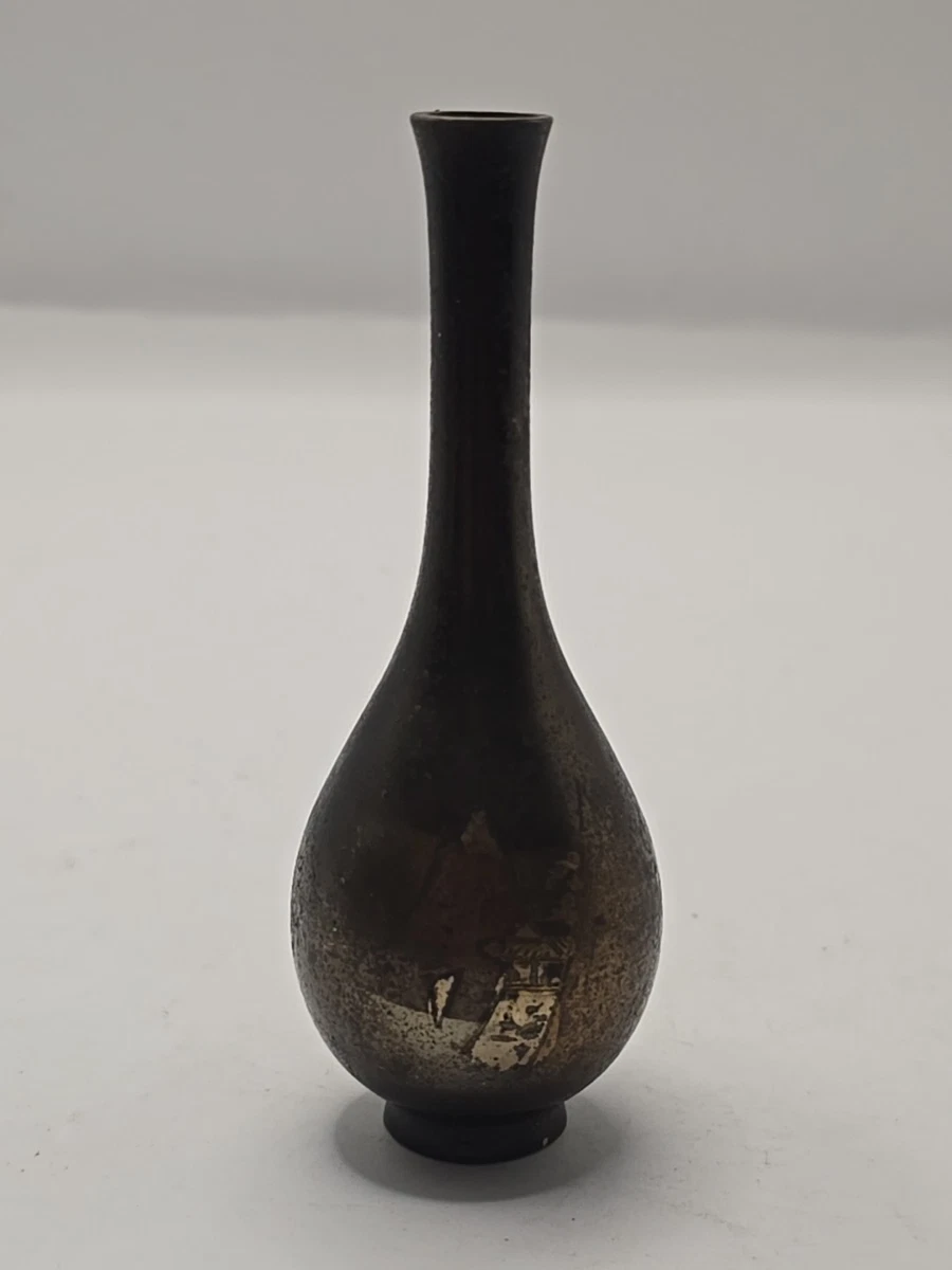铜日本古董花瓶| eBay