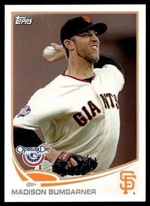 2013 Topps Opening Day Madison Bumgarner San Francisco Giants #157 - Picture 1 of 2