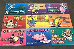 Speech-Reading Connection 9 PB Book Set Lisa Popper - Complete Basic Consonant - Bild 1 von 2