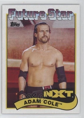 2018 Topps Heritage WWE Adam Cole #91 Rookie RC - Image 1 of 2