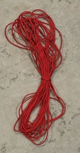 15 Yards Ninjalax Sidewall String Red Lacrosse Cord Head String - Free Shipping - Picture 1 of 3