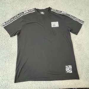 Camiseta ECKO UNLTD Para Hombre Grande Negra Logo Rinoceronte Estampado en el Hombro Camiseta Hip Hop - Imagen 1 de 11