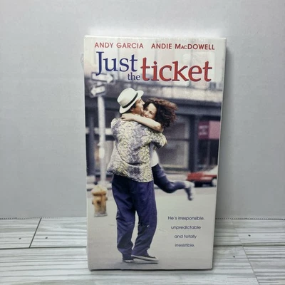 Just The Ticket 1998 VHS Sealed Rare OOP Original Release Factory Plastic - Image 1 of 4