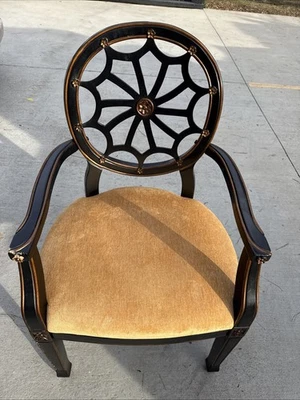 3520060 Ashley Furniture Asian Brocade - Caramel Showood Accent Chair (Caramel) - Image 1 of 4