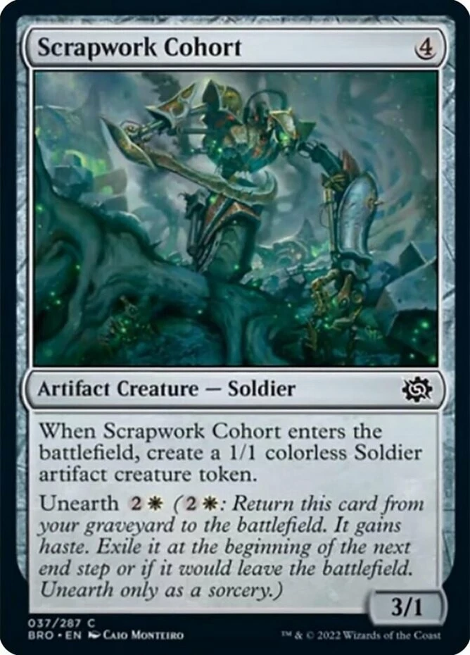 x1 Scrapwork Cohort - The Brothers' War - NM - MTG - Image 1 of 1