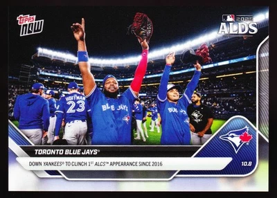 Vladimir Guerrero Jr Andres Gimenez Blue Jays Down Yankees 2025 Topps NOW #844 - Image 1 of 2
