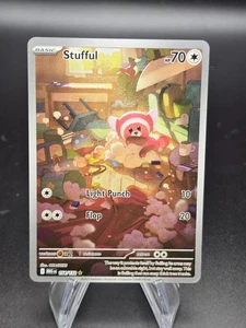 Stufful Full Art IR 154/132 Me01: Mega Evolution Holo POKEMON NEAR MINT - Picture 1 of 2