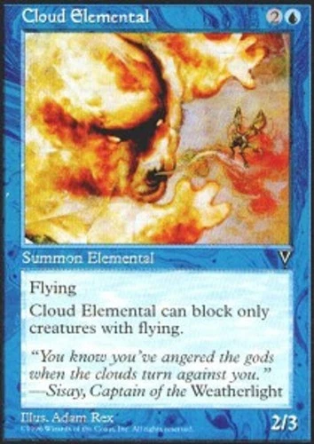 Cloud Elemental - Visions #29/167 MTG Magic The Gathering - Image 1 of 1