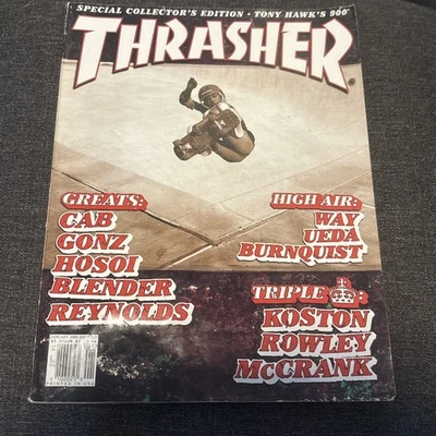 Thrasher Magazine Jan 2000 #228 Collectors Edition Tony Hawk Steve Caballero - Image 1 of 4