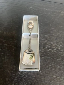 Vintage Silver Tone Collectible San Fransisco Cable Car Spoon - Sugar Spoon - Picture 1 of 4