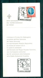 Italia 1978 - Invito Maggio Musicale Fiorentino - Picture 1 of 1