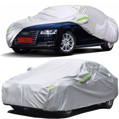 Cubierta de coche para Audi A8 L S8 tafetán impermeable polvo UV protector de nieve exterior Foto 1 de 4