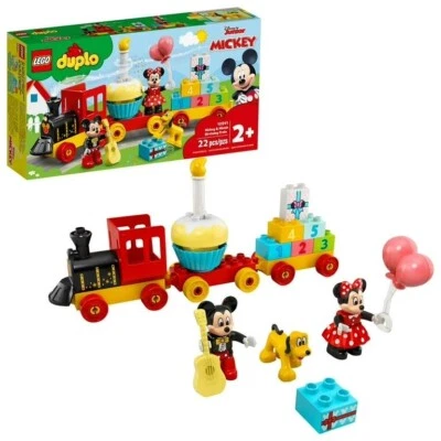 LEGO® Duplo Mickey And Minnie Birthday Train Building Set 10941 NEW IN STOCK - Image 1 of 4