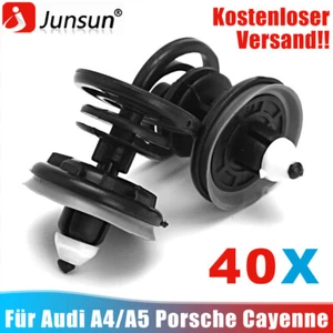 40x clips clips revestimiento de puerta para Audi coche general Porsche Cayenne passat - Imagen 1 de 5