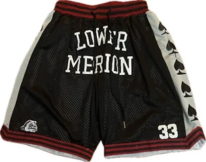 Kekambas #33 Kobe Bryant Lower Merion Ace High School Basketball Shorts Men's S - Picture 1 of 14