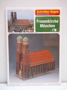 Schreiber-Bogen Frauenkirche München 1:300 Modellbaubogen Kartonmodell - Bild 1 von 2