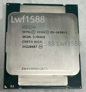 Intel XEON E5-1630V3 3.7GHZ quad-core 10MB LGA 2011-3 processor 1630v3 - Picture 1 of 1