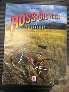 Vintage Ross Fahrrad 1986 Produktkatalog "Ein Abenteuer im Radfahren" - Bild 1 von 3