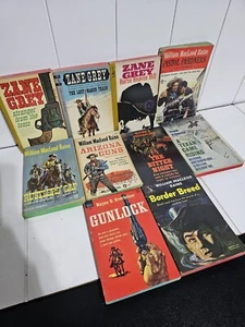 Western gemischtes Autorenbuch Konvolut - 10 Bücher - Vintage - tolle Lektüre!! - Bild 1 von 5