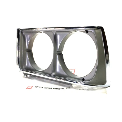 Cubierta de faro LH Toyota Corona RT100 102 104 105 116 118 119 genuina NOS JP Foto 1 de 4