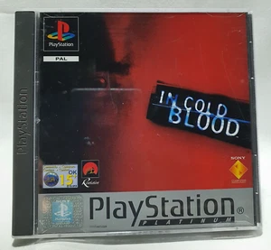 IN COLD BLOOD PLATINUM PL / CZ / SK / HU Playstation 1 NEW Unused Not Sealed - Picture 1 of 9