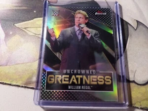WILLIAM REGAL 2021 Topps Finest WWE Uncrowned Greatness #UG-20 - Picture 1 of 1