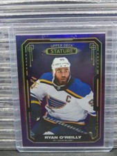 2021-22 Upper Deck UD Stature Ryan O'Reilly Photo Design Variation Purple #1/1