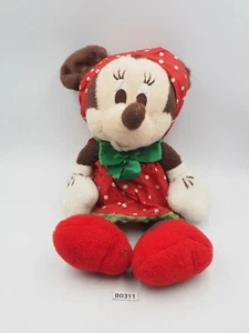 Minnie Mickey Mouse Disney B0311 Heartland Plush 9" Stuffed Toy Doll Japan - Picture 1 of 8