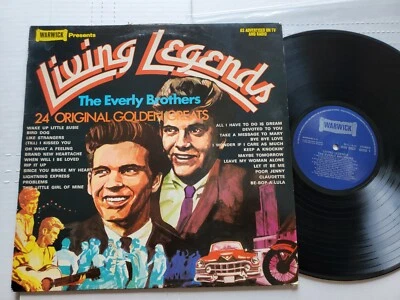 THE EVERLY BROTHERS - Living Legends (LP) COMP Wake Up Little Susie Claudette  - Image 1 of 4