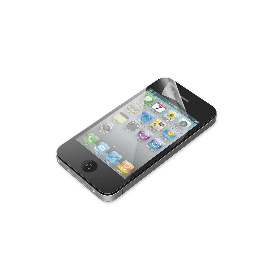 BELKIN SCREEN PROTECTOR FOR IPHONE 4 4S CLEAR PREVENT SCRATCH 3 PACK F8Z678QE3-P - Image 1 of 3