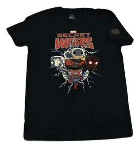 Funko Pop Mens Marvel Secret Wars Thor, Spiderman, Shirt New S, 2XL - Picture 1 of 1