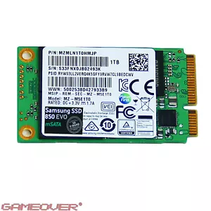 🔴 Samsung 850 EVO 1TB mSATA SSD interne Festplatte Laptop Notebook Zustand 99%✅ - Bild 1 von 1