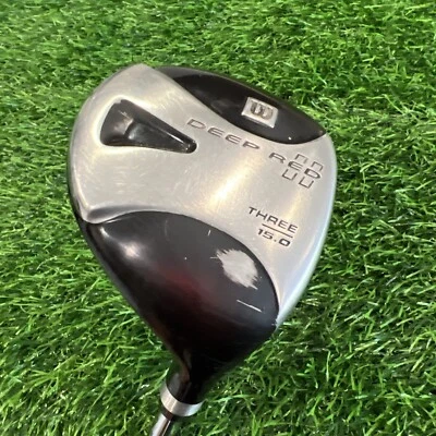 Wilson Deep Red 3 Fairway Wood 15* RH Steel Shaft Stiff Flex 43” (FW130) - Image 1 of 4