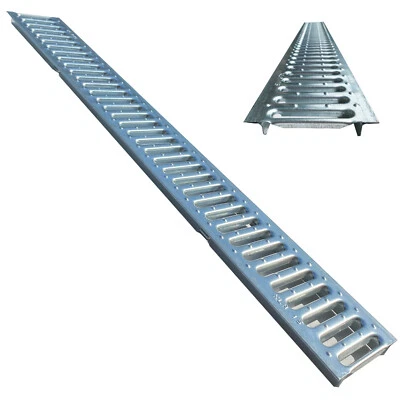 MASTERBRICO Griglia Scolo Acqua Piovana adatta per Canaletta Scolo Acqua 13X100 carrabile