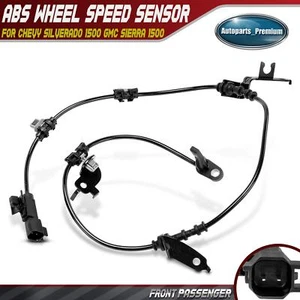 Sensor de velocidad de rueda ABS para pasajero delantero para Chevy Silverado 1500 GMC Sierra 1500 - Imagen 1 de 9