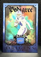 2023 Panini Origins STEFON DIGGS / PEDIGREE • Case Hit #PED-9 Bills SP