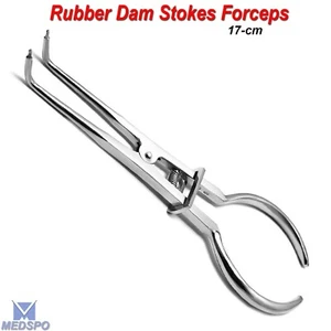 Stoke Klemmzange Gummi Dam restaurative endodontische Dental Ortho Instrumente - Bild 1 von 5