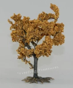 S04A Bush Oak - Fall - Sheffield Miniatures 1/30th Scale Diorama Foliage - Bild 1 von 4