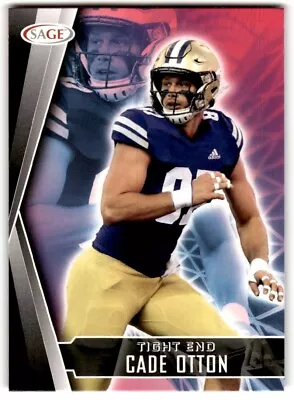 2022 SAGE Cade Otton #180 Washington Huskies - Image 1 of 2