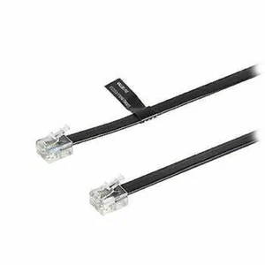 Câble Téléphone RJ12 (6P6C) Mâle - 1.00 M Noir - Afbeelding 1 van 1