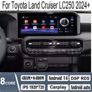 GPS Navigation Touch Display Screen Android For Toyota Land Cruiser LC250 2024+ - Picture 1 of 13