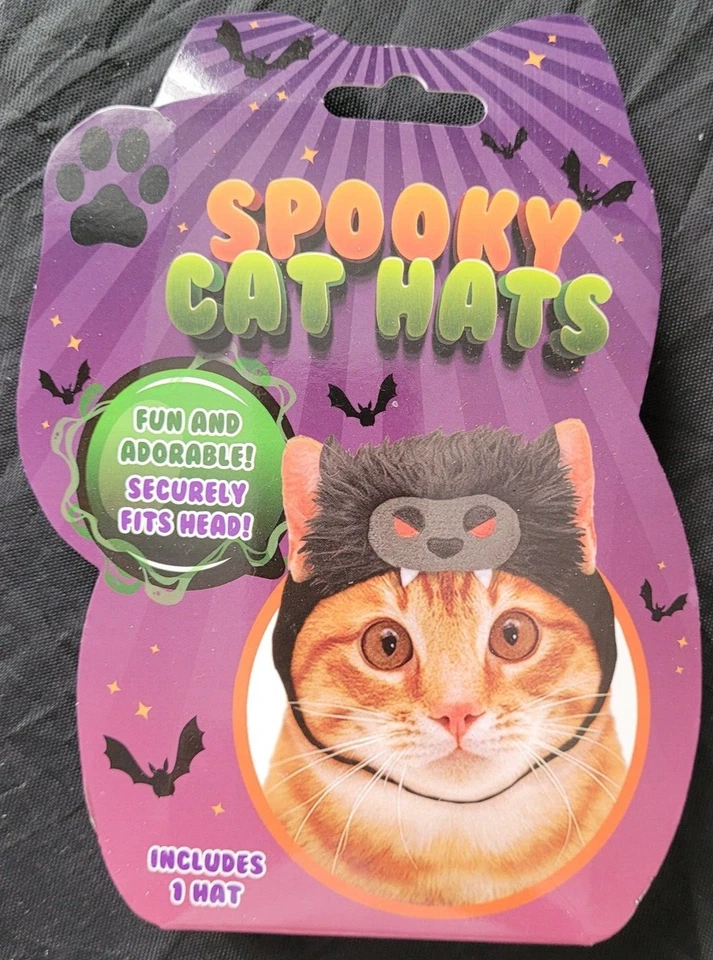 Spooky Cat шляпы: шляпа летучей мыши (новый в коробке) - Изображение 1 из 1