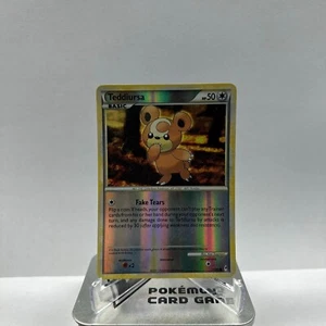 Pokemon TCG Teddiursa 73/95 Reverse Holo Common HS Call of Legends LP - Imagen 1 de 2