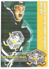 2004-05 Cincinnati Mighty Ducks AHL Hockey Schedule !!! Bud Light